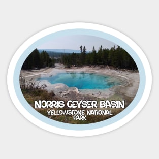 Norris Geyser Basin Sticker